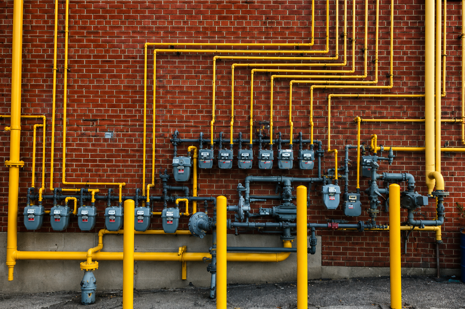 Synthetic Natural Gas production and distribution process