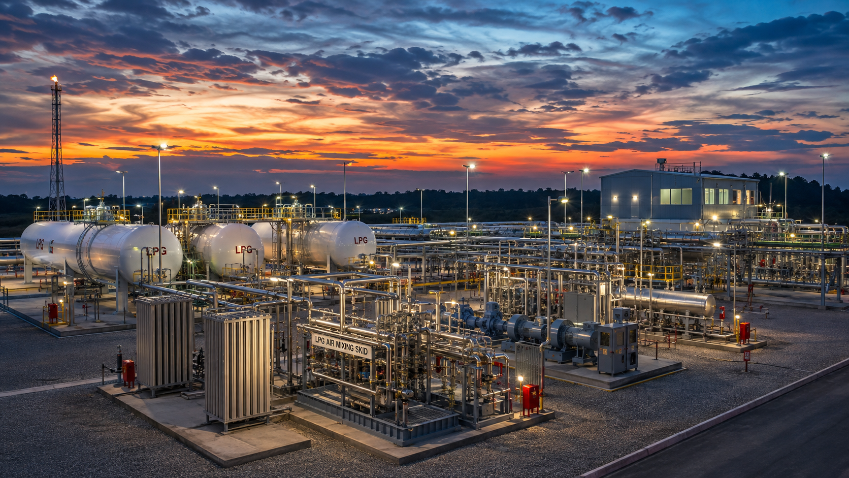 SNG Distribution Company gas infrastructure